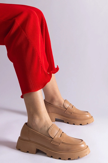 Tmavo béžové dámske...