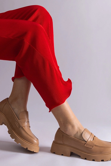 Tmavo béžové dámske... 2