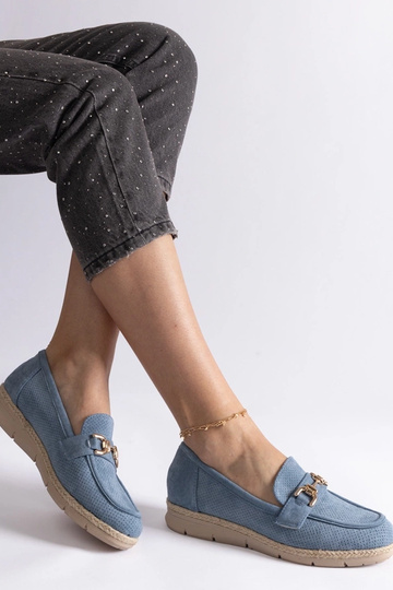 Modré dámske topánky z... 2