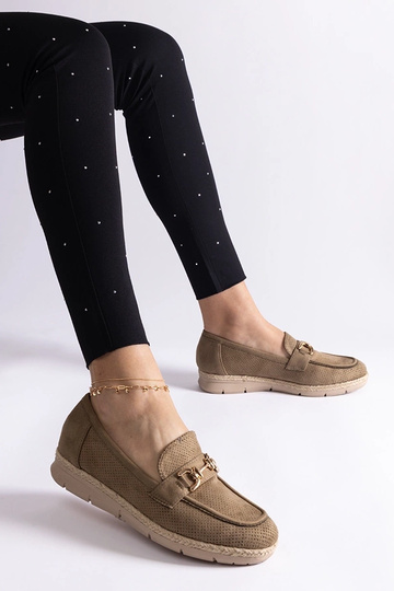 Zelené dámske mokasíny z...