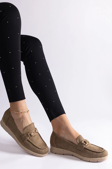 Zelené dámske mokasíny z... 2