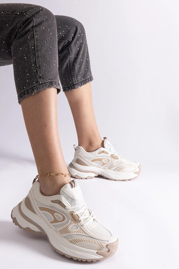 Biele dámske športové...