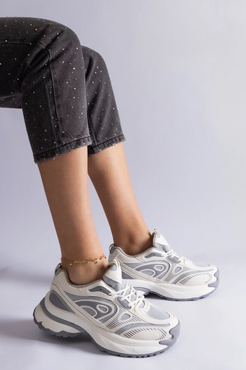 Šedé dámske športové...