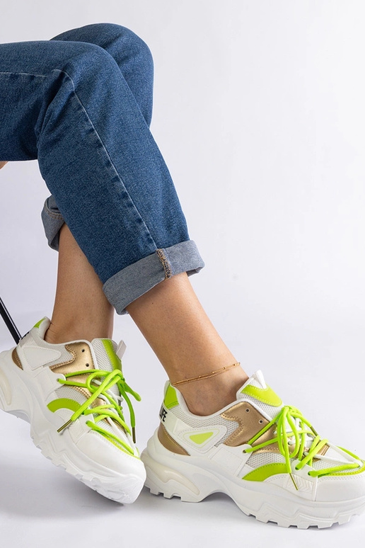 Biele športové tenisky Sulamita