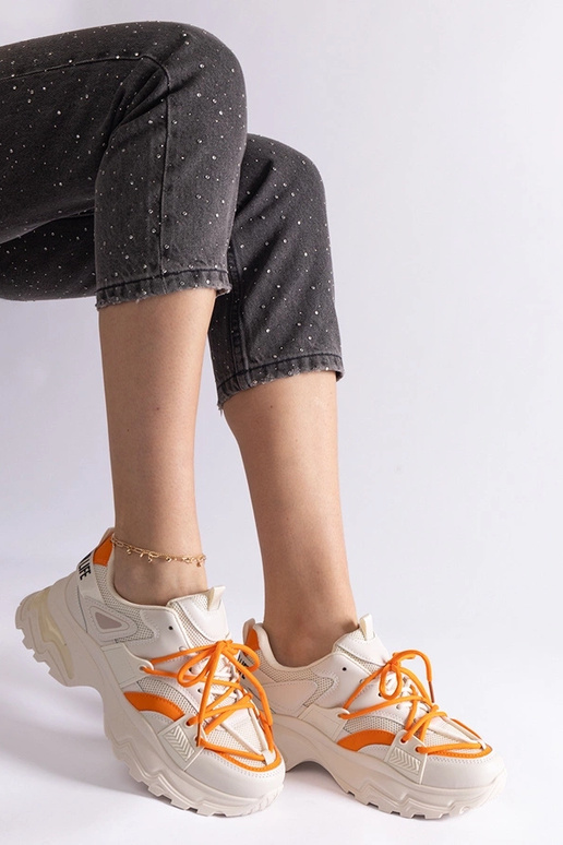 Béžové športové tenisky Sulamita