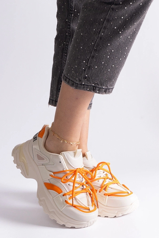 Béžové športové tenisky Sulamita