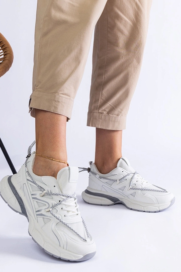 Biele dámske tenisky s... 2