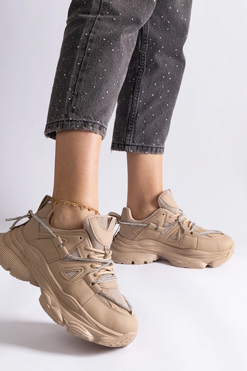 Tmavo béžové dámske... 2