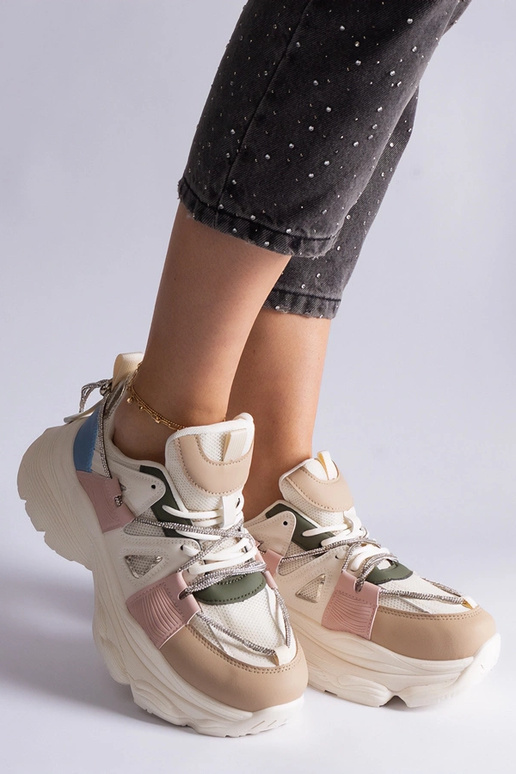 Viacfarebné dámske športové tenisky...