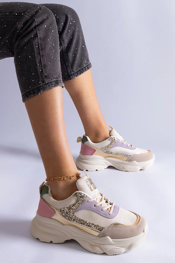 Pestrofarebné tenisky s...