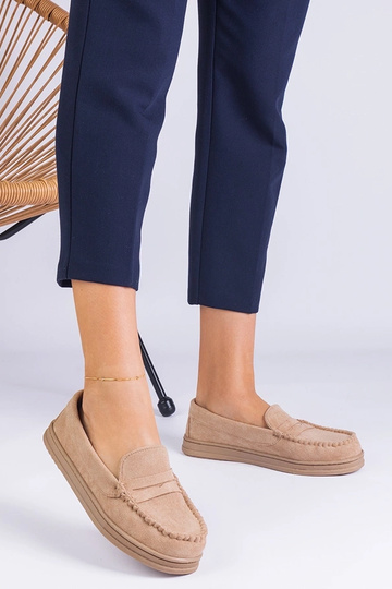 Pieskové dámske topánky z... 2