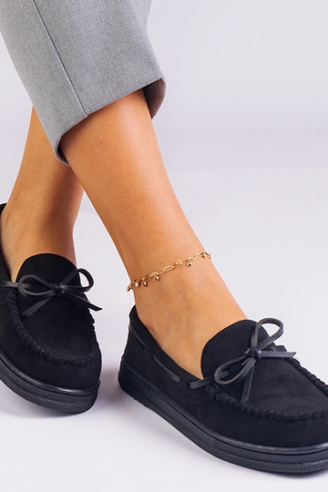 Čierne dámske mokasíny z...