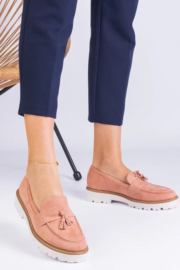 Ružové dámske mokasíny z... 2