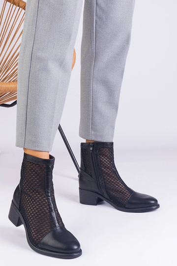 Čierne sieťované členkové... 2