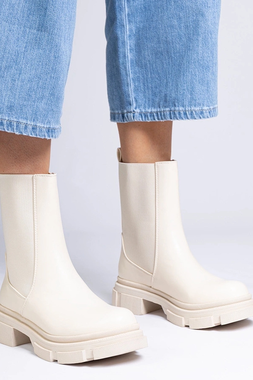 Zlaté lakované dámske sneakersy Keyla