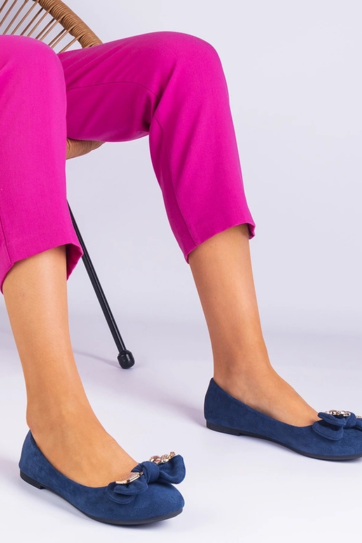 Námornícke klasické balerínky s...