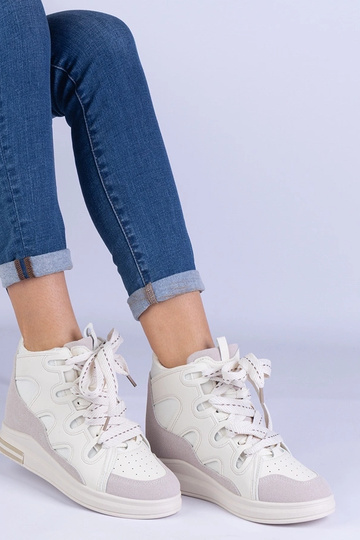 Biele dámske tenisky s...