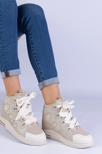 Béžové dámske tenisky s...