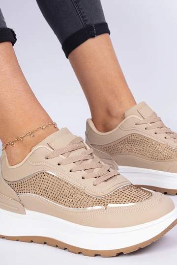 Hnedé dámske sneakersy so... 2