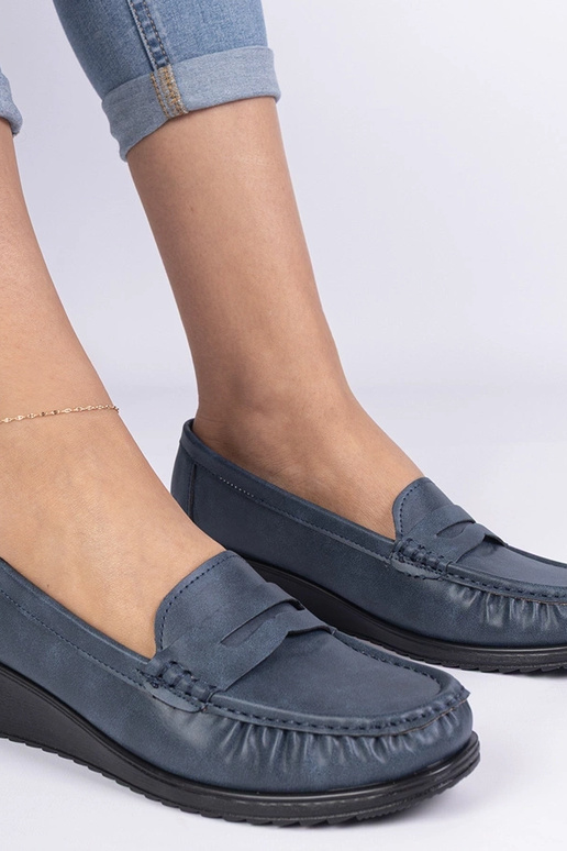 Námořnické dámske mokasíny na...