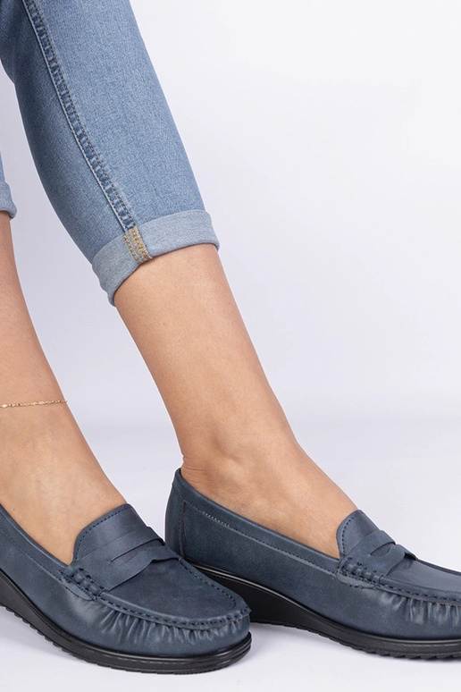 Námořnické dámske mokasíny na...