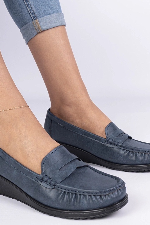 Námořnické dámske mokasíny na...