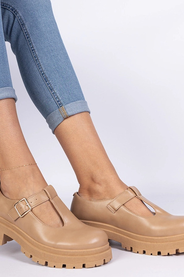 Hnedé topánky s platformou...