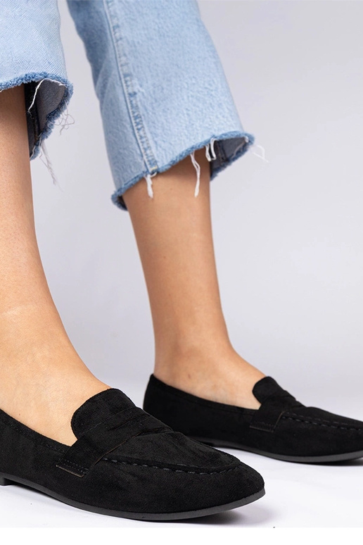 Čierne elegantné mokasíny Palmarina