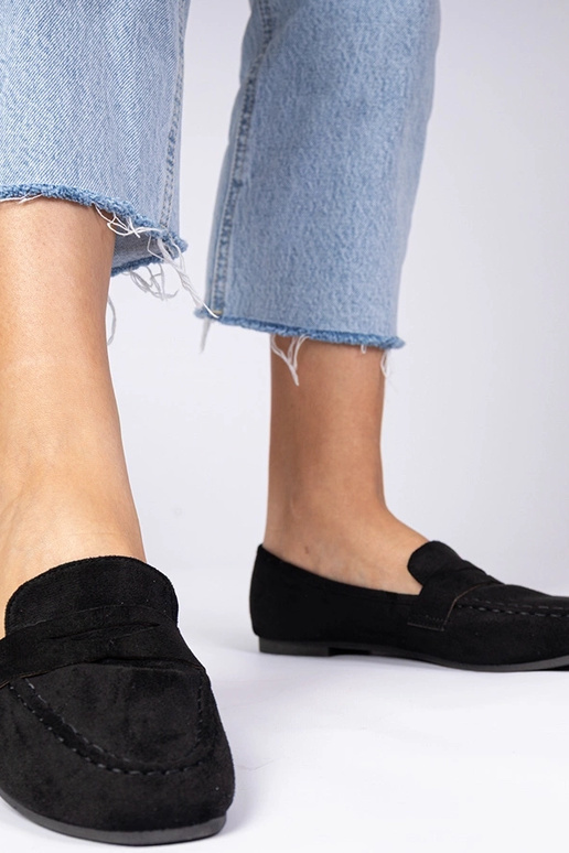 Čierne elegantné mokasíny Palmarina