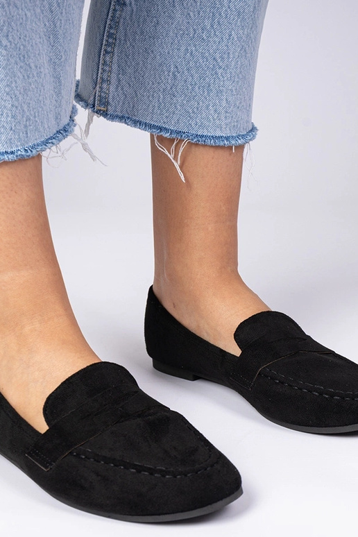 Čierne elegantné mokasíny Palmarina