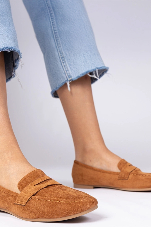 Hnedé elegantné mokasíny Palmarina