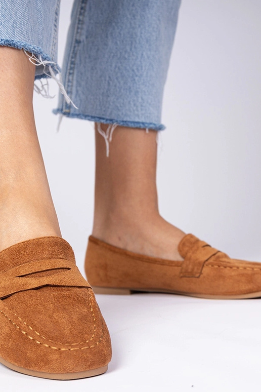 Hnedé elegantné mokasíny Palmarina