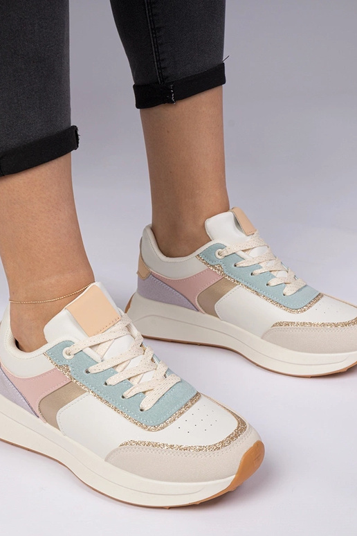 Viacfarebné dámske tenisky s...