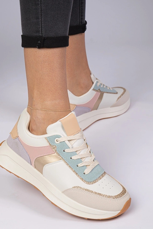 Viacfarebné dámske tenisky s...