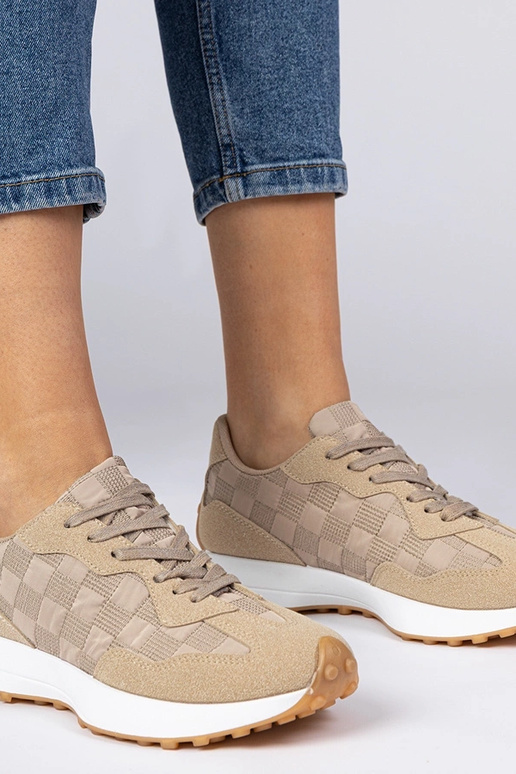 Bežové dámske športové tenisky Samara