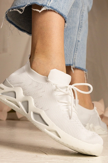 Biele dámske tenisky s... 2