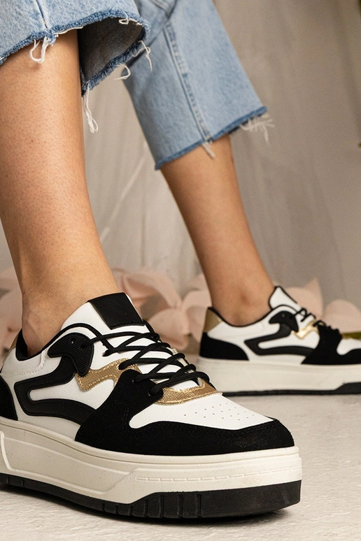 Čierne dámske športové tenisky Seisha