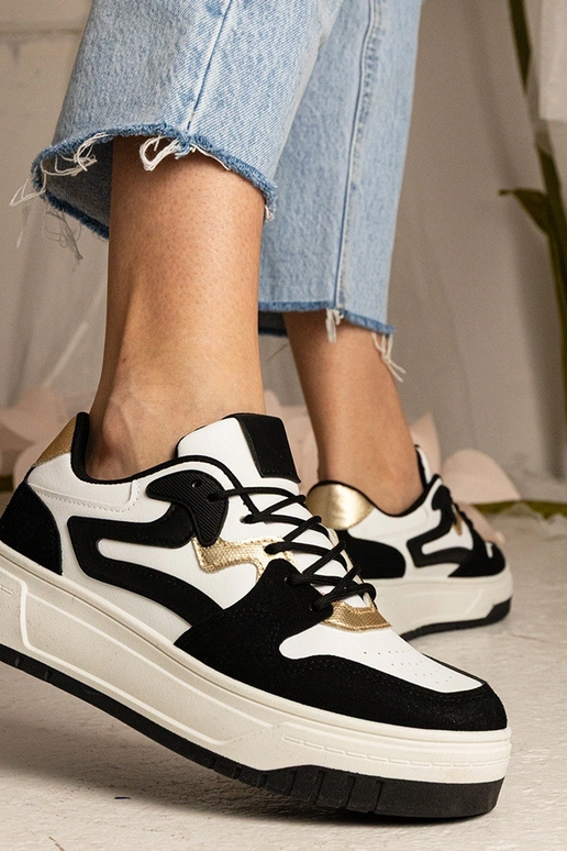 Čierne dámske športové tenisky Seisha