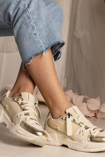 Béžové dámske tenisky na... 2