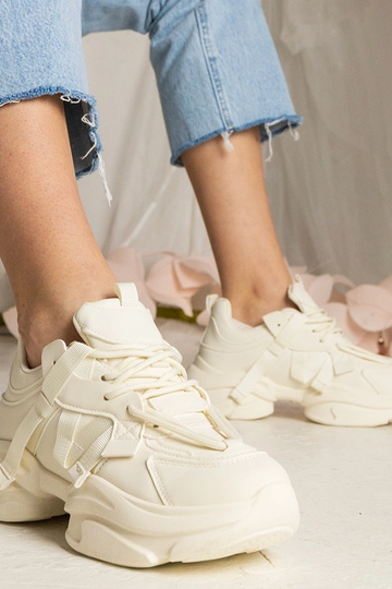 Béžové dámske masívne... 2