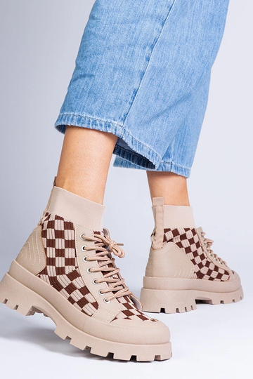 Hnedé dámske topánky... 2