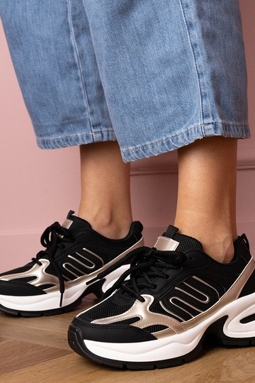 Čierne dámske tenisky na...