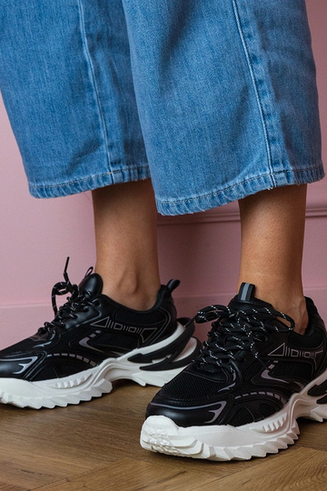 Čierne dámske tenisky na...