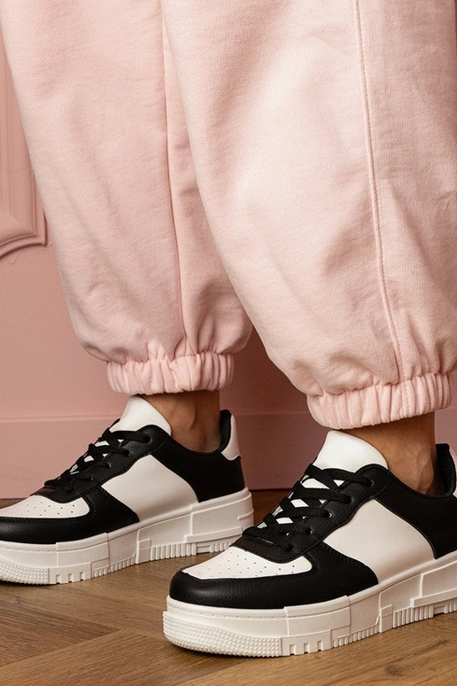 Čierne dámske tenisky na platforme...