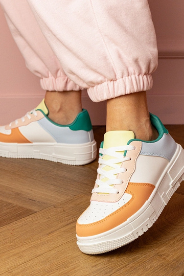 Oranžové dámske tenisky na... 2