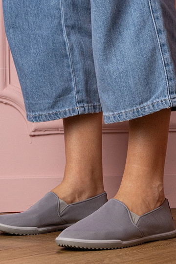 Sivé dámske nazúvacie...