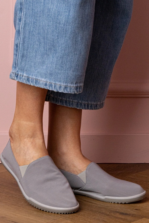 Sivé dámske nazúvacie športové...