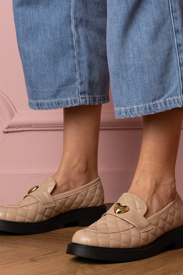 Smotanové dámske mokasíny... 2