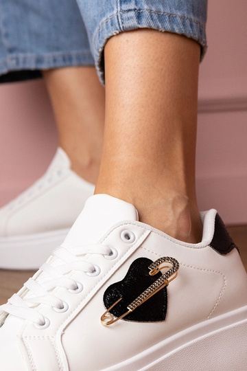 Biele dámske tenisky s...