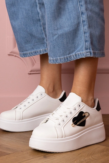 Biele dámske tenisky s... 2